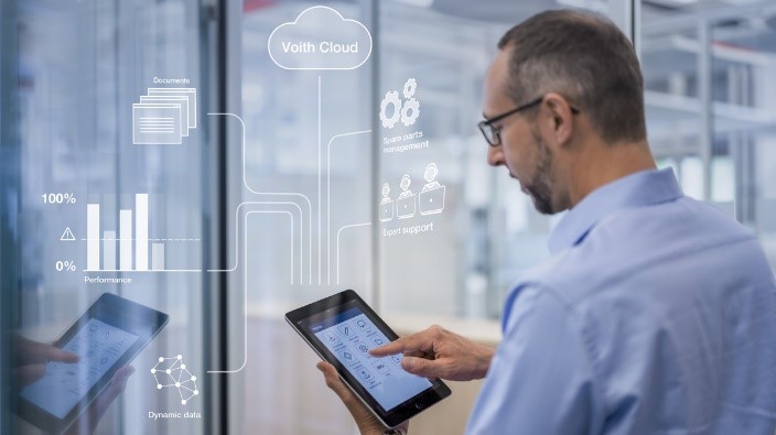 Voith anuncia soluções digitais para impulsionar a disponibilidade de máquinas e equipamentos nos clientes