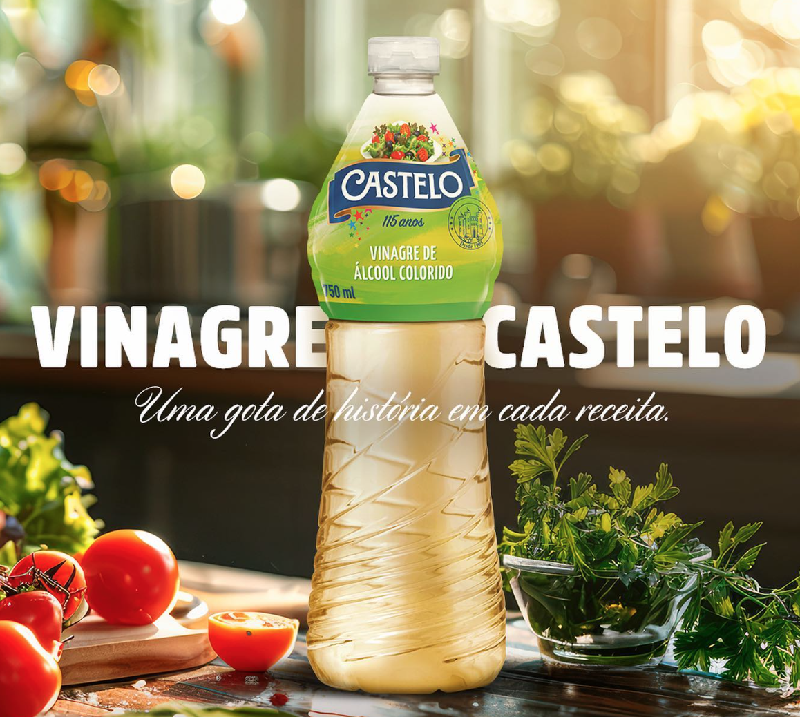 Castelo: a marca de vinagre mais lembrada pelos paulistanos pelo 7º ano seguido Castelo: a marca de vinagre mais lembrada pelos paulistanos pelo 7º ano seguido