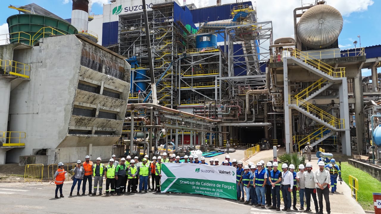 Valmet impulsiona desempenho operacional de Suzano Aracruz com entrega da Caldeira Auxiliar C Valmet impulsiona desempenho operacional de Suzano Aracruz com entrega da Caldeira Auxiliar C