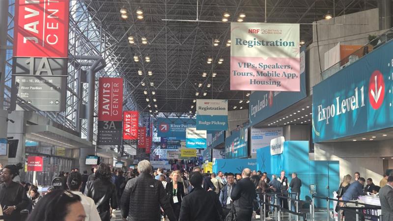 Tecnologia vira base e experiência ganha valor na NRF 2026 Tecnologia vira base e experiência ganha valor na NRF 2026